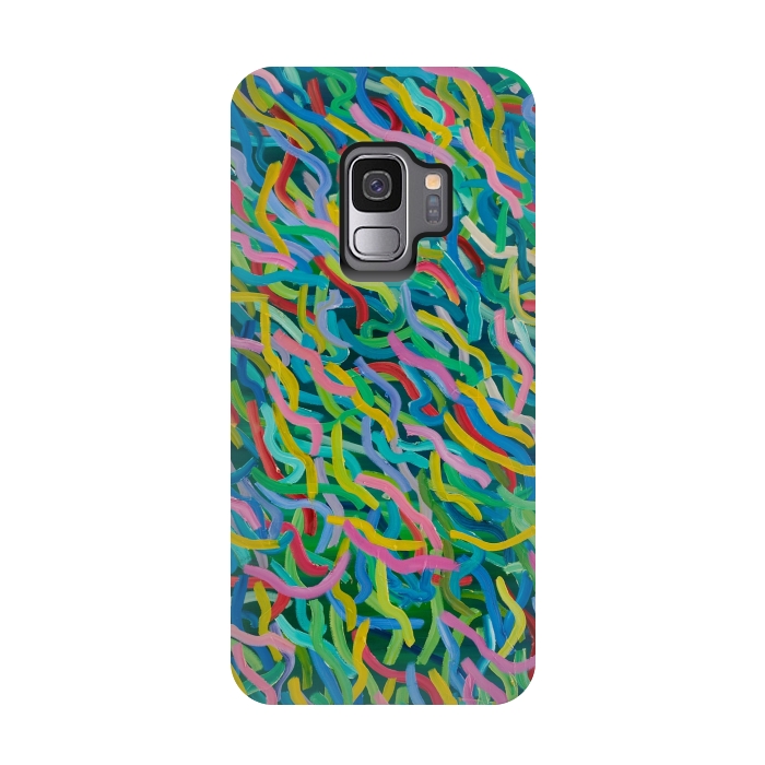 Galaxy S9 StrongFit Colour is Cool by Helen Joynson