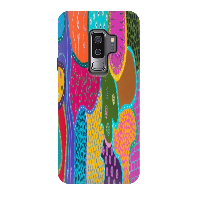 Galaxy S9 plus StrongFit Colour is Fun by Helen Joynson