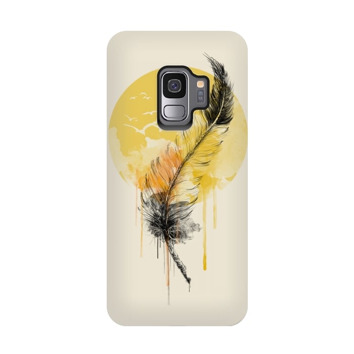 Galaxy S9 StrongFit Melted Hope by Alwin Aves