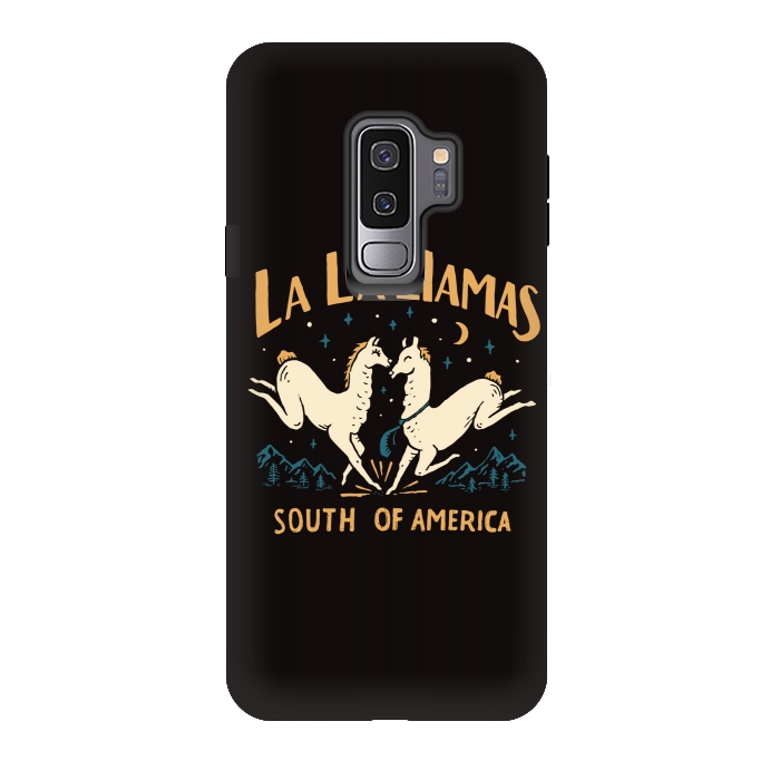 Galaxy S9 plus StrongFit La La Llamas by Tatak Waskitho