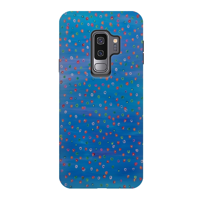 Galaxy S9 plus StrongFit Red is Charming by Helen Joynson