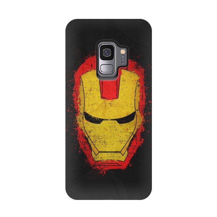 Galaxy S9 StrongFit Iron Man splash by Sitchko