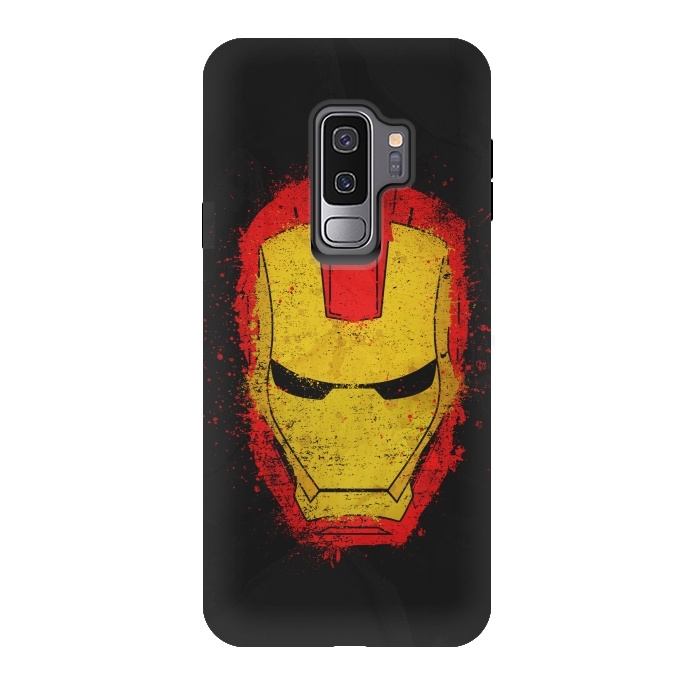 Galaxy S9 plus StrongFit Iron Man splash by Sitchko