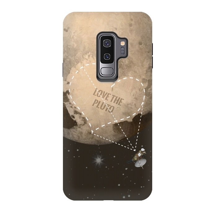 Galaxy S9 plus StrongFit Love the Pluto by Sitchko