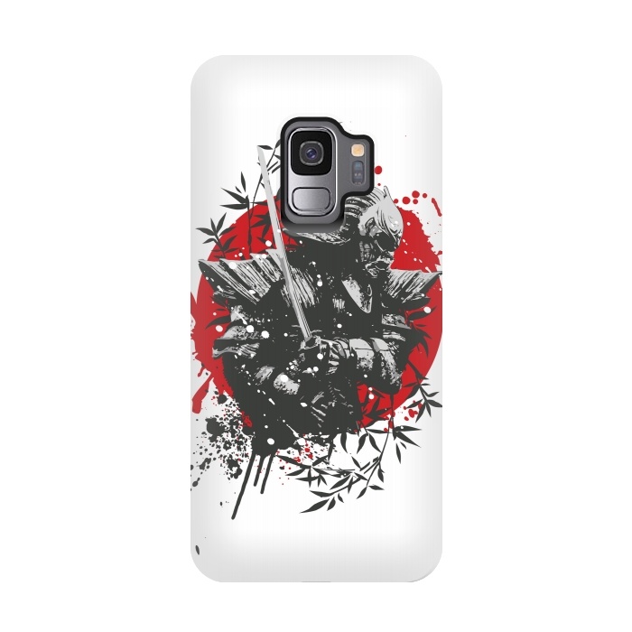 Galaxy S9 StrongFit Black Samurai by Sitchko