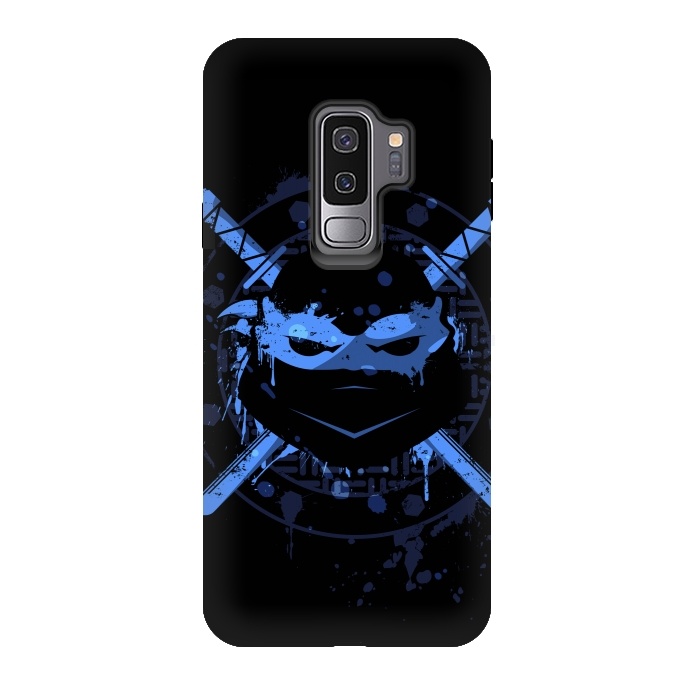 Galaxy S9 plus StrongFit Leonardo Turtle by Sitchko