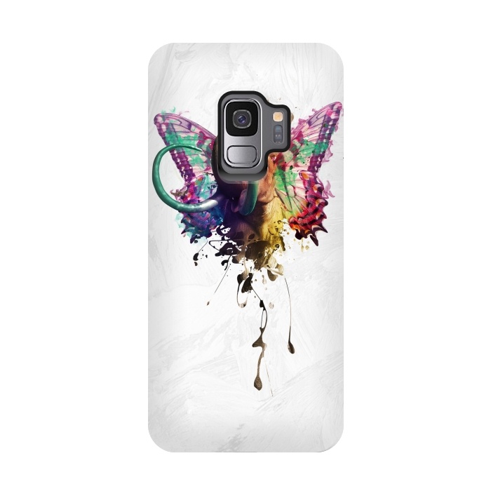 Galaxy S9 StrongFit Elephant Need to Fly by Sitchko