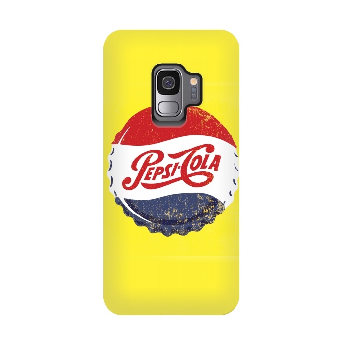 Galaxy S9 StrongFit Vintage Pepsi by Sitchko