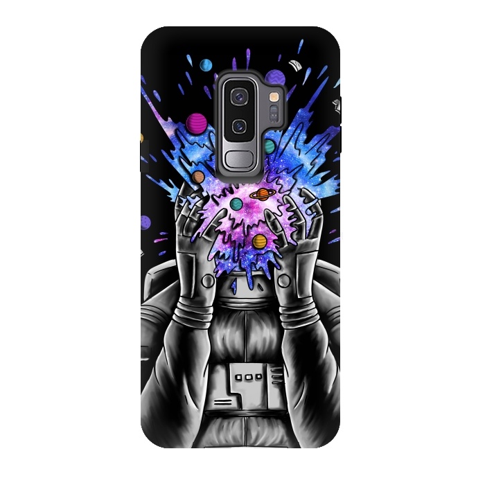 Galaxy S9 plus StrongFit Astronaut Big Bang by Coffee Man