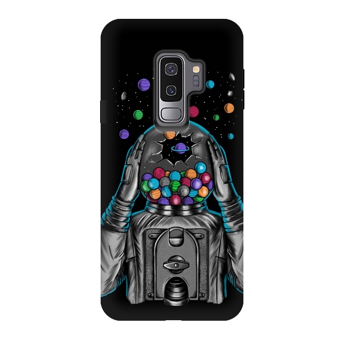 Galaxy S9 plus StrongFit Astronaut Explotion by Coffee Man