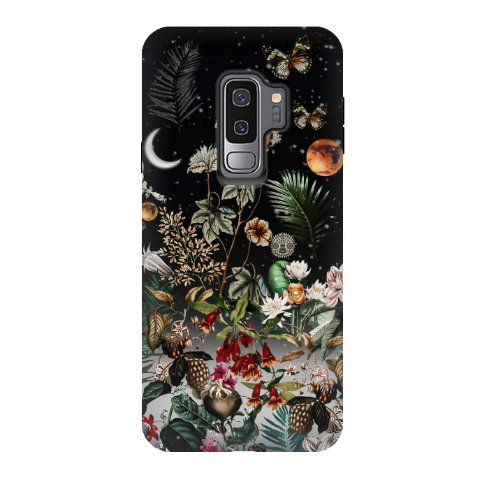 Galaxy S9 plus StrongFit Beautiful night garden by Burcu Korkmazyurek