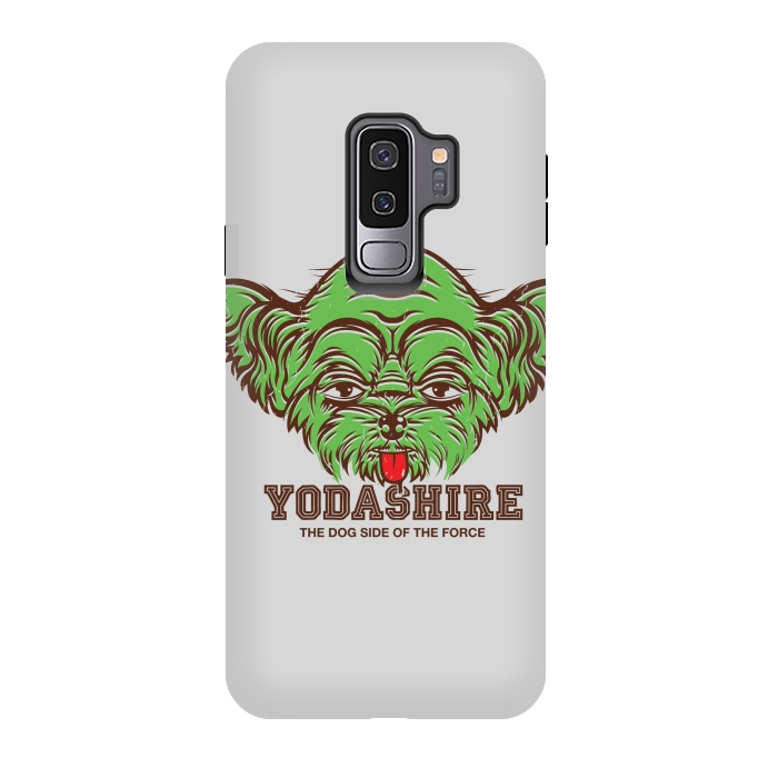 Galaxy S9 plus StrongFit [ba dum tees] Yodashire by Draco