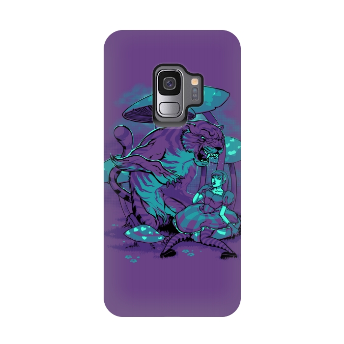 Galaxy S9 StrongFit Cheshire Cat by Draco