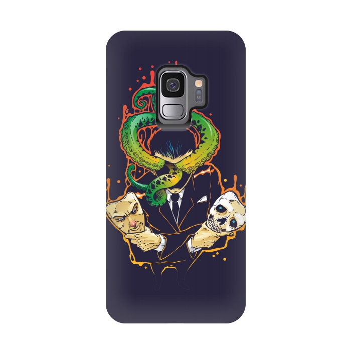 Galaxy S9 StrongFit Faceless Man by Draco
