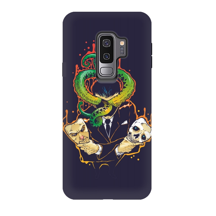 Galaxy S9 plus StrongFit Faceless Man by Draco