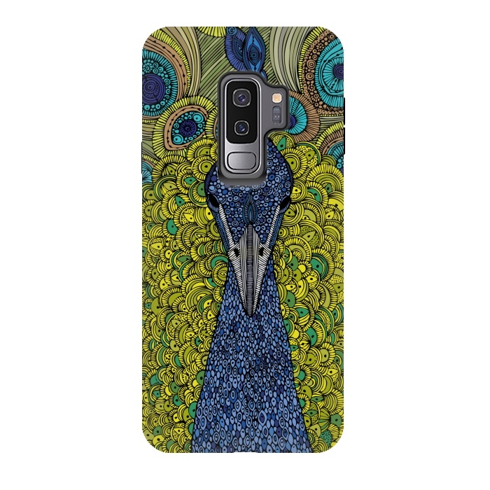 Galaxy S9 plus StrongFit Mr. Pavoreal by Valentina Harper
