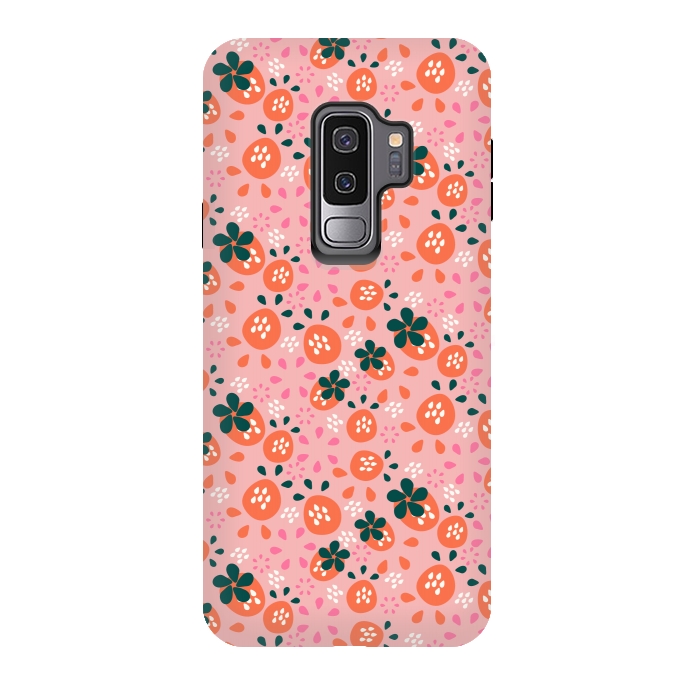 Galaxy S9 plus StrongFit Fresh Strawberries by Edith May