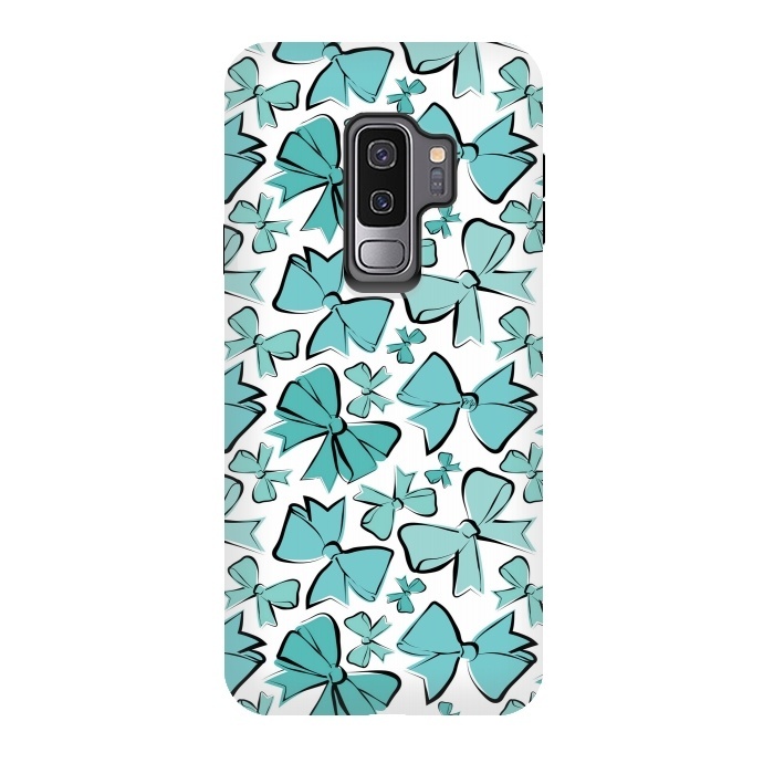 Galaxy S9 plus StrongFit Blue Bows by Martina