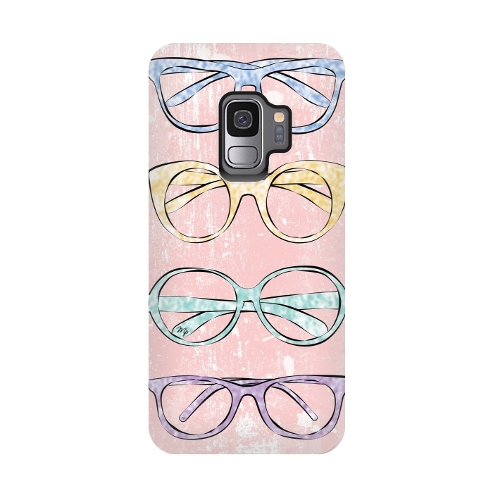 Galaxy S9 StrongFit Funky Glasses by Martina