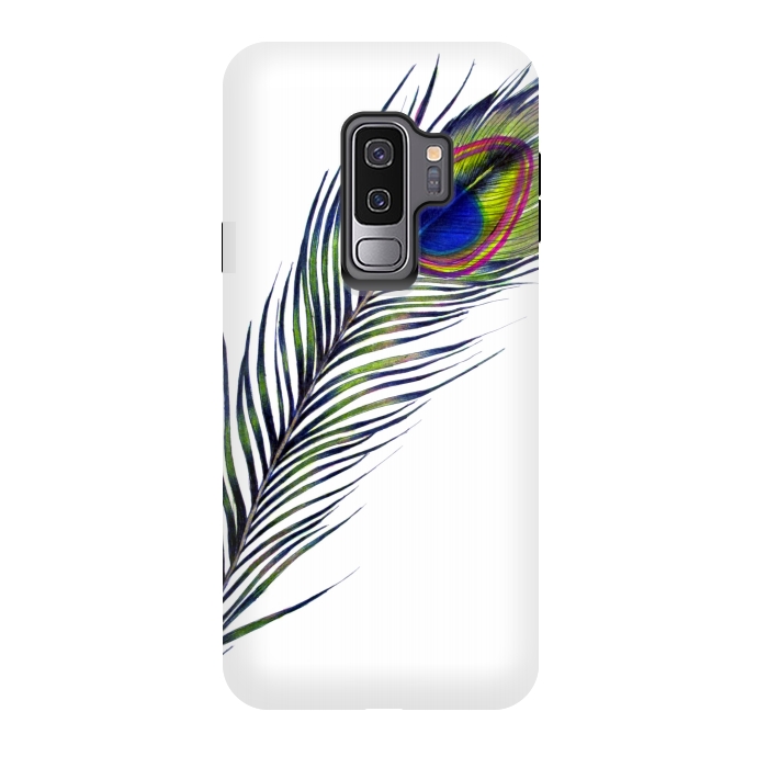 Galaxy S9 plus StrongFit The Peacock's Feather by ECMazur 