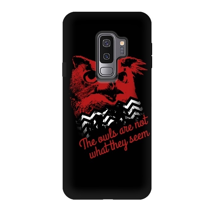 Galaxy S9 plus StrongFit Twin Peaks The Owls Are Not What They Seem by Alisterny
