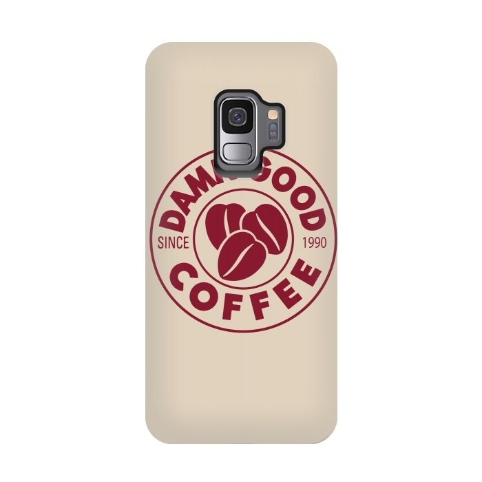 Galaxy S9 StrongFit Twin Peaks Damn Good Coffee Costa by Alisterny