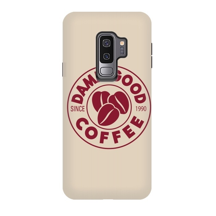 Galaxy S9 plus StrongFit Twin Peaks Damn Good Coffee Costa by Alisterny