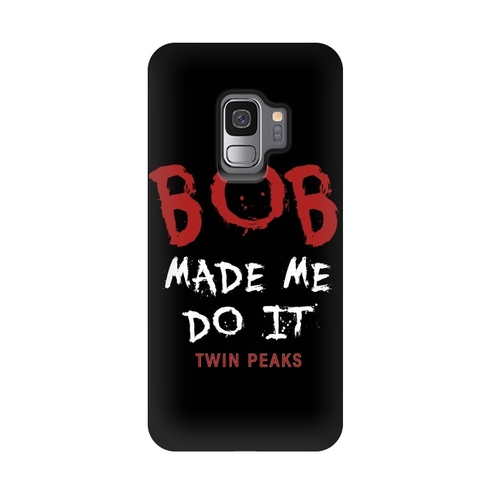 Galaxy S9 StrongFit Twin Peaks Bob Made Me Do It by Alisterny