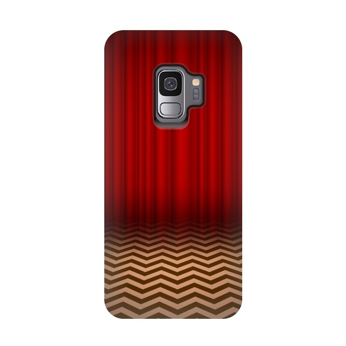 Galaxy S9 StrongFit Twin Peaks Red Room by Alisterny