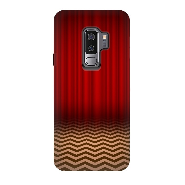 Galaxy S9 plus StrongFit Twin Peaks Red Room by Alisterny