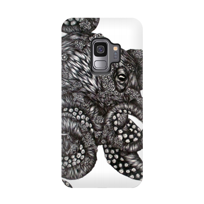Galaxy S9 StrongFit Barnacle Octopus by ECMazur 