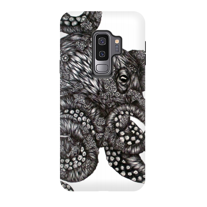 Galaxy S9 plus StrongFit Barnacle Octopus by ECMazur 