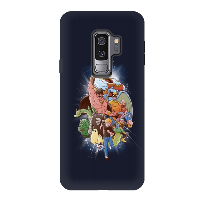 Galaxy S9 plus StrongFit CHILDHOOD HEROES by SKULLPY