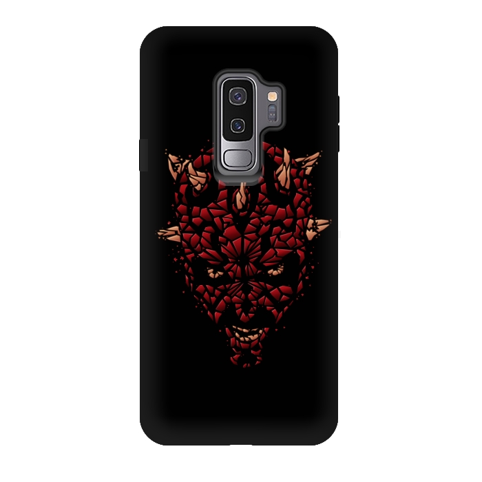 Galaxy S9 plus StrongFit SHATTERED EVIL by SKULLPY