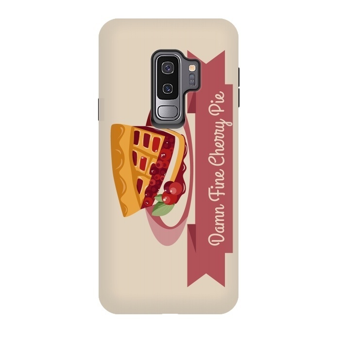 Galaxy S9 plus StrongFit Twin Peaks Cherry Pie by Alisterny