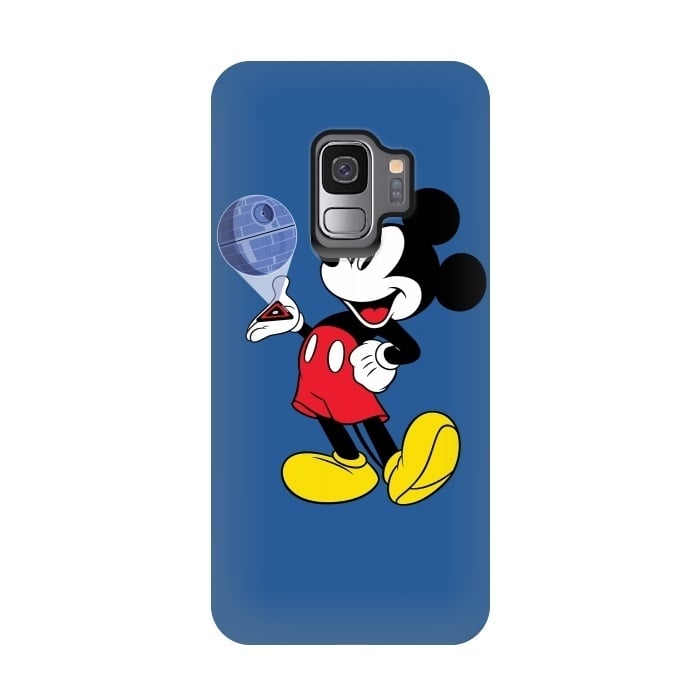 Galaxy S9 StrongFit Mickey Mouse Death Star Plans Star Wars by Alisterny