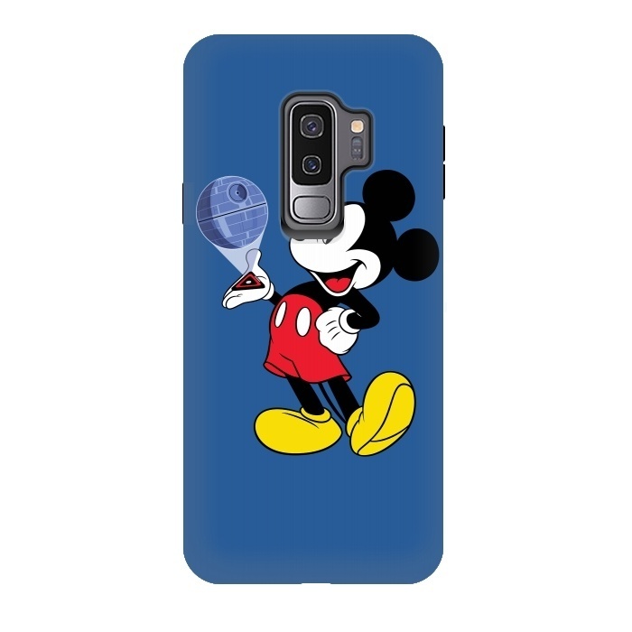 Galaxy S9 plus StrongFit Mickey Mouse Death Star Plans Star Wars by Alisterny