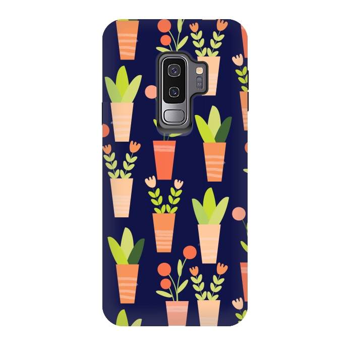 Galaxy S9 plus StrongFit little garden by Edith May