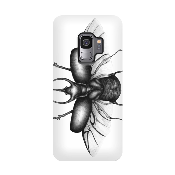 Galaxy S9 StrongFit Beetle Wings by ECMazur 