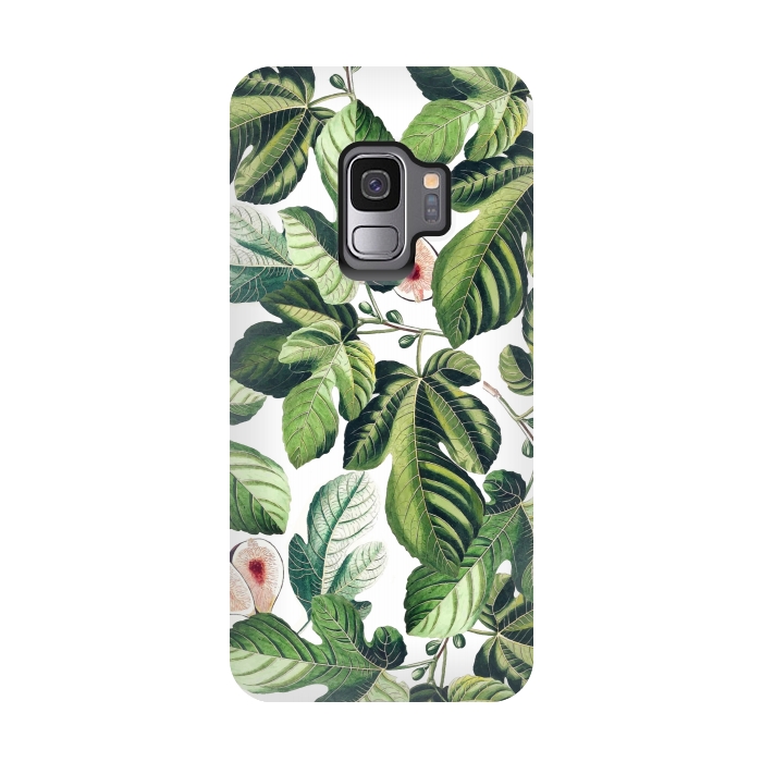 Galaxy S9 StrongFit Fig Garden by Uma Prabhakar Gokhale