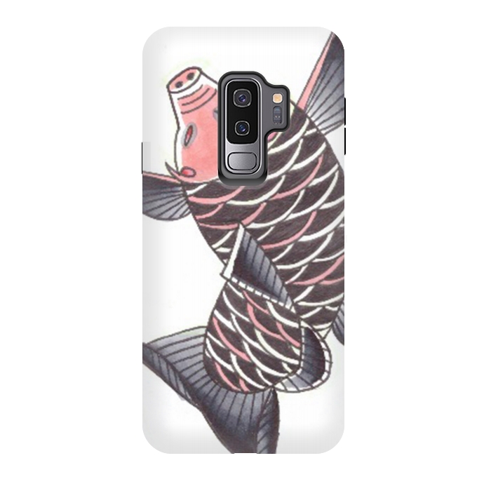 Galaxy S9 plus StrongFit Pigfish by Evaldas Gulbinas 