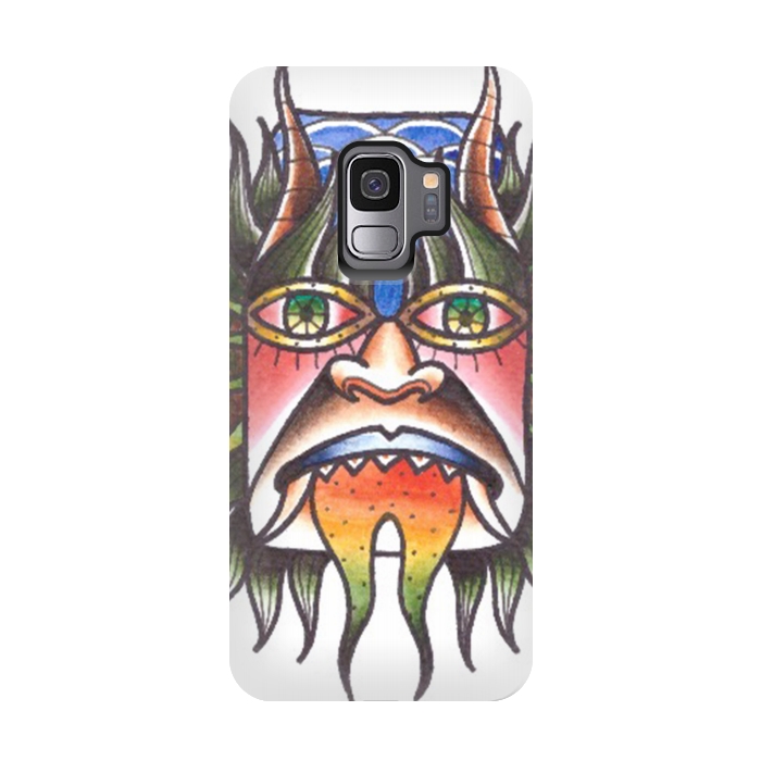 Galaxy S9 StrongFit Devil by Evaldas Gulbinas 