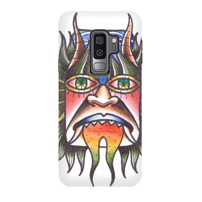 Galaxy S9 plus StrongFit Devil by Evaldas Gulbinas 