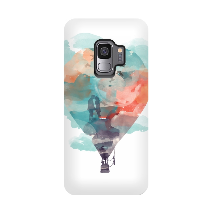 Galaxy S9 StrongFit Fly and Free by Elizabeth Dioquinto