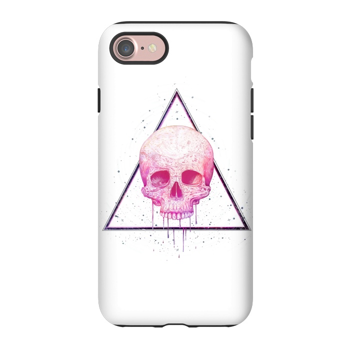 iPhone 7 StrongFit Skull in triangle by kodamorkovkart