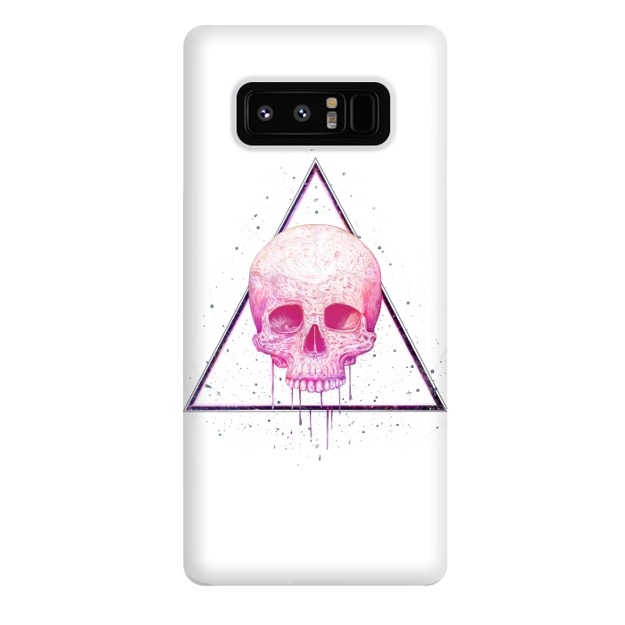 Galaxy Note 8 StrongFit Skull in triangle by kodamorkovkart