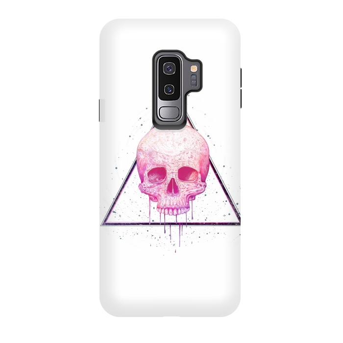 Galaxy S9 plus StrongFit Skull in triangle by kodamorkovkart