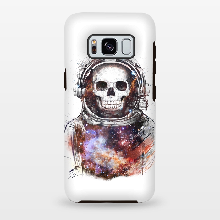 Galaxy S8 plus StrongFit Cosmic skull by kodamorkovkart