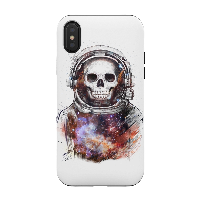 iPhone Xs / X StrongFit Cosmic skull by kodamorkovkart
