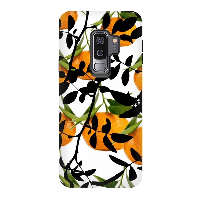 Galaxy S9 plus StrongFit Hiding Oranges by Zala Farah